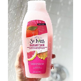 Sữa Tắm St.Ives Chanh Đào và Cam Quýt 709ml
