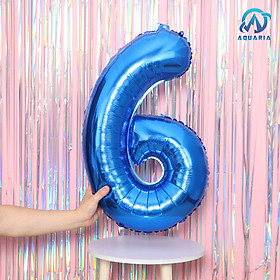 Bong Bóng Số Tuổi Trang Trí Sinh Nhật Siêu Đáng Yêu