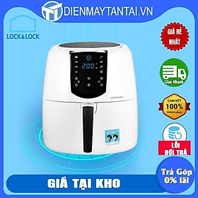 Mua Nồi Chiên Không Dầu Lock&Lock EJF351WHT (5.2L) (Trắng) - Hàng chính hãng
