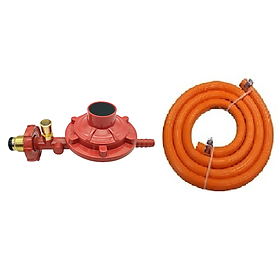 Combo Van Dây Điều Áp Ngắt Gas Tự Động AP-299 Dùng Cho Bếp Gas Gia Đình - Hàng Chính Hãng