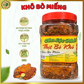 BÒ KHÔ MIẾNG TÂN LỘC PHÁT HŨ 500G