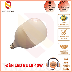 Mua Bóng Đèn Led 30-40W  Bóng Đèn Led Bulb 30-40W Trụ Tròn Cao Cấp  Ánh Sáng Trắng Siêu sáng
