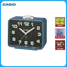 Đồng Hồ Để Bàn Casio TQ-218-2DF Báo Thức - Cỡ To - Kích Thước Vỏ  ( 9 ×10.7 × 6 cm )