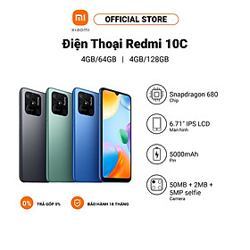 Điện Thoại Xiaomi Redmi 10C - Hàng chính hãng
