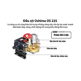 Mua Đầu Phun Xịt Áp Lực 1HP Oshima OS-22S