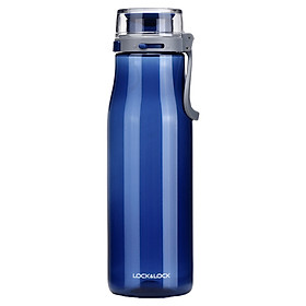 Lock&Lock Lock&Lock Plastic Cup/Water Cup One-click opening, wear-resistant and drop-resistant 750ML ABF685BLU-PR Two colors are available