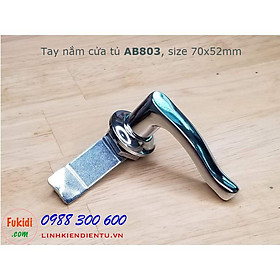 Tay nắm cửa tủ điện hợp kim kẽm - AB803
