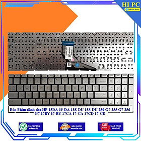 Bàn Phím dành cho HP 15DA 15-DA 15S-DU 15S-DU 250 G7 255 G7 256 G7 17BY 17-BY 17CA 17-CA 17CD 17-CD - Hàng Nhập Khẩu