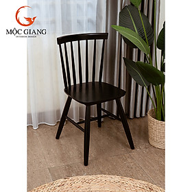 Mua Ghế Gỗ Rio - Ghế Song Tiện - Ghế Làm Việc  Ghế Cafe -  Chất Liệu Gỗ Cao Su Tự Nhiên