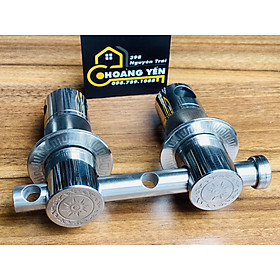 Mua Bộ truỳ  đấm chuỳ inox 304  Then cài cửa - hoạ tiết ngôi sao