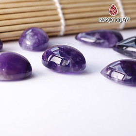 Mặt dây chuyền đá thạch anh tím mệnh hỏa. thổ - Ngọc Quý Gemstones