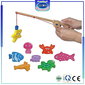Đồ chơi gỗ Bộ câu lý thú | Winwintoys 67362 | Rèn luyện tính kiên nhẫn và khéo léo | Đạt tiêu chuẩn CE và TCVN