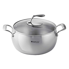 Mua Nồi Tupperware Chef Series Casserole Nắp Kính (5.7L)
