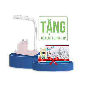 Đèn bàn đèn học cảm ứng bảo vệ thị lực RD-RL-45 phong cách sáng tạo, tiện lợi với ống đựng bút, đổi được màu ánh sáng và tăng giảm cường độ sáng, chính hãng Rạng Đông