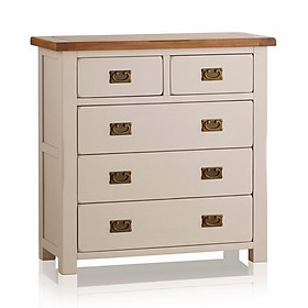 Tủ ngăn kéo 3+2 Kemble gỗ sồi