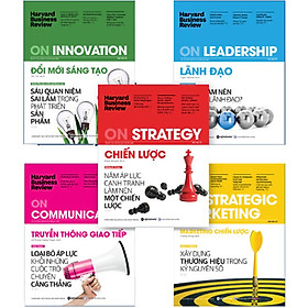 [Download Sách] Bộ 5 Cuốn Sách HBR On Point Kinh Điển ( ON STRATEGY - CHIẾN LƯỢC + ON LEADERSHIP - LÃNH ĐẠO + ON INNOVATION - ĐỔI MỚI SÁNG TẠO + ON COMMUNICATION - TRUYỀN THÔNG GIAO TIẾP + ON STRATEGIC MARKETING - MARKETING CHIẾN LƯỢC ) Tặng Bookmark Tuyệt Đẹp