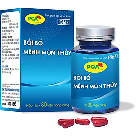 Viên Nang Mệnh Môn Thủy PQA Giúp Bồi Bổ Thận Âm, Tăng Cường Sức Khỏe Hộp 30 Viên