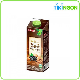 Hộp Sữa Đậu Đen, Óc Chó, Hạnh Nhân Sahmyook Foods 950ml