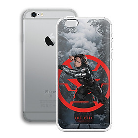 Ốp lưng Siêu Anh Hùng cho Apple Iphone 6/6S - 01011 0530 WOLF05 - Silicone dẻo - Hàng Chính Hãng