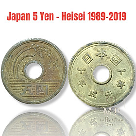 Mua Đồng xu Japan 5 Yen - Heisei 1989-2019