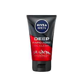 (B2B)Sữa Rửa Mặt NIVEA MEN Deep Muối Himalaya Ngừa Mụn Sáng Da (100 G) - 88521