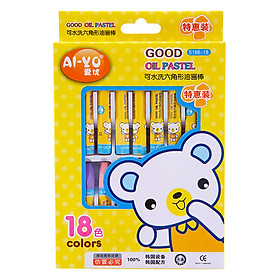 Sáp 18 Màu Huarui 5188 - 18 Nhất Trường - Mẫu Ngẫu Nhiên