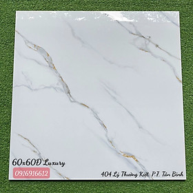 Mua Gạch đá bóng kiếng 60x60 màu trắng vân