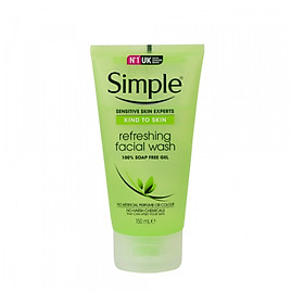 Sữa Rửa Mặt Dạng Gel Simple Refreshing (150ml) - 5011451103863