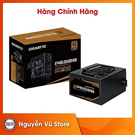 Nguồn GIGABYTE GAGP P650B 650W 80 PLus Bronze Màu Đen - Hàng Chính Hãng