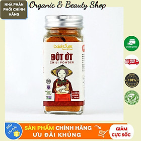 Bột Ớt Nguyên Chất Organic Sấy Lạnh Dalahouse 50g - Nguyên mùi - Nguyên vị