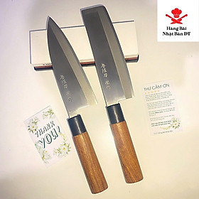 Mua Bộ Dao làm bếp Sakai Takayuki Làm Bằng Thép Không Gỉ 5Cr15Mov Dày Đến 2.5mm