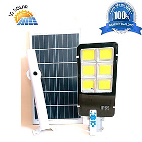 Mua Đèn Năng Lượng Mặt Trời 300W Vỏ Nhôm Sáng Nguyên Đêm