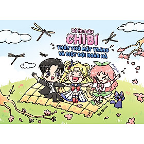 Sổ Tô Màu Chibi: Thủy Thủ Mặt Trăng Và Biệt Đội Ngân Hà