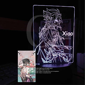 Mua Đèn Ngủ Genshin Impact Xiao Type 04 GGSI1404 16 màu tùy chỉnh COMPASHOP