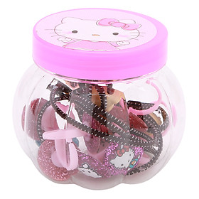 Hộp Quà Tặng Gồm Nhẫn Và Cột Tóc - Hình Hello Kitty Cho Bé