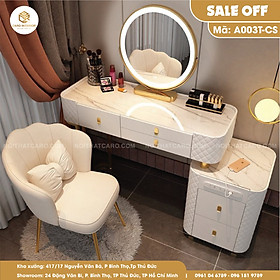 Mua Bàn trang điểm mã A003T-CS - Màu Trắng và màu Ghi