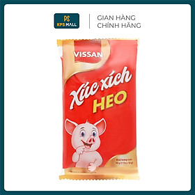 Xúc xích tiệt trùng heo Vissan gói 5 cây * 18g