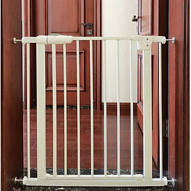 Thanh chắn cầu thang, Thanh chắn cửa an toàn cho bé (74cm-85cm KHÔNG CẦN KHOAN)