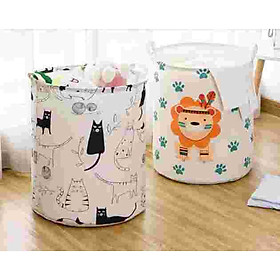 Mua Sọt Vải Đựng Quần Áo Đồ Chơi Đồ Dùng Hình ngẫu nhiên