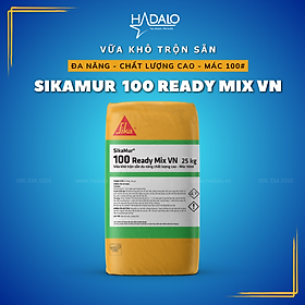 Vữa xây tô trộn sẵn SikaMur 100 Ready Mix VN – Mác 100