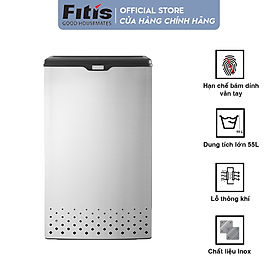 Thùng inox đựng đồ giặt - Fitis Lary SLL1-901