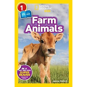 Sách - National Geographic Kids Readers: Farm Animals by Joanne Mattern National Geographic Kids (US edition, paperback)