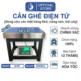 Mua Cân Ghế Điện Tử B19P - Mặt Bàn Cân 400X500MM