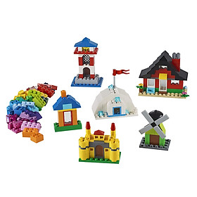 Mô Hình Lắp Ráp Lego Classic Gạch Sáng Tạo Nhà Cửa 11008 (270 chi tiết)