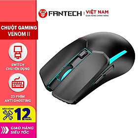 Mua Chuột máy tính Gaming không dây FANTECH VENOM II WGC2 2400DPI LED RGB - Hàng Chính Hãng