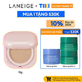 Phấn Nước Trang Điểm Dưỡng Ẩm Thế Hệ Mới Cho Lớp Nền Bóng Khỏe Laneige Neo Cushion Glow 15g