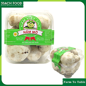 Nấm Mỡ THT (200gr/khay) - Chuẩn An Toàn VietGap
