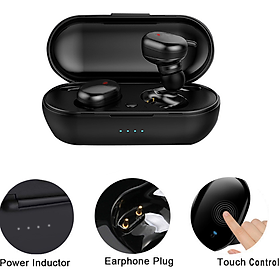 Mua Tai nghe bluetooth Y030 TISSELLY tai nghe cảm ứng không dây thể thao ngoài trời tws 5.0 với ngăn sạc - hàng nhập khẩu