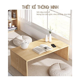 Mua Bàn trà  bàn trang điểm  bàn học hình chữ nhật 1 tầng ngồi bệt tiện lợi phong cách FK147B