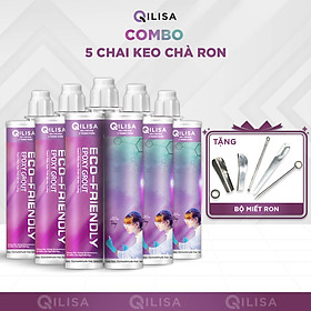Mua Keo Chà Ron Qilisa  Combo 5 Chai Keo Epoxy 2 Thành Phần 400ml ( Chống Thấm - Bám Bụi)